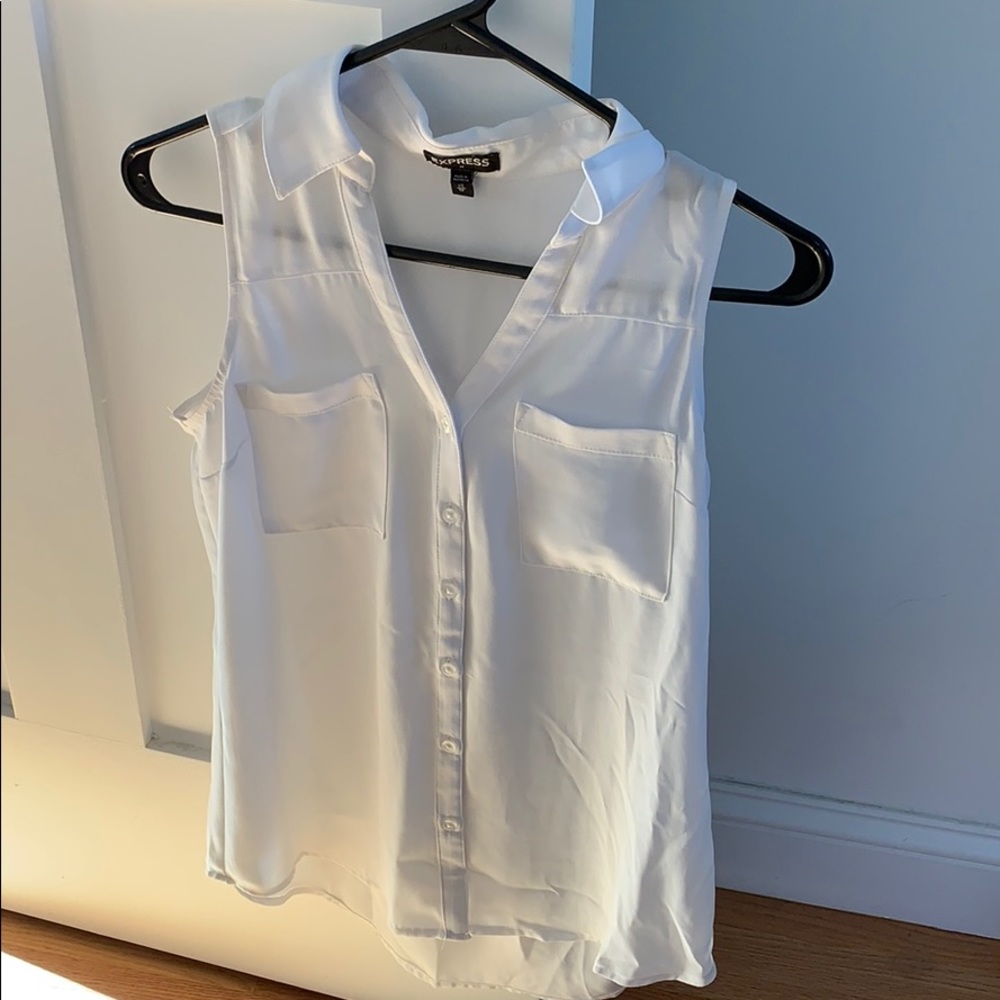 Express Sleeveless Portofino Top